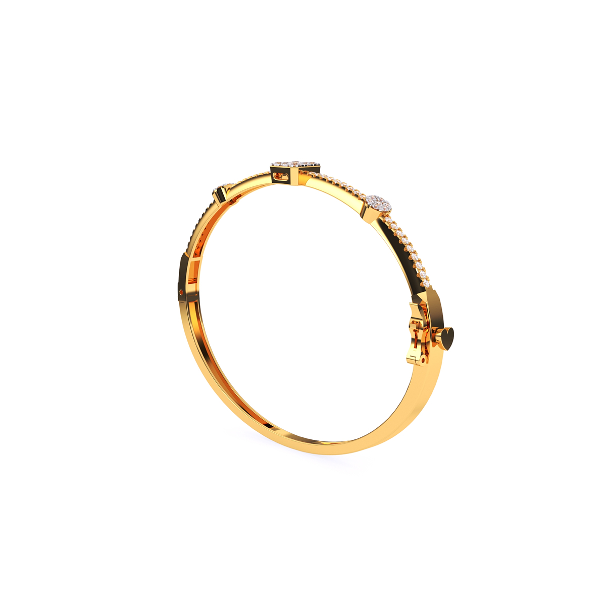 Minimalist Diamond Daily Wear Bracelet